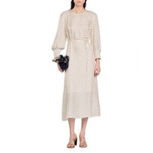 Sandro Philosophie Polka dot Dress